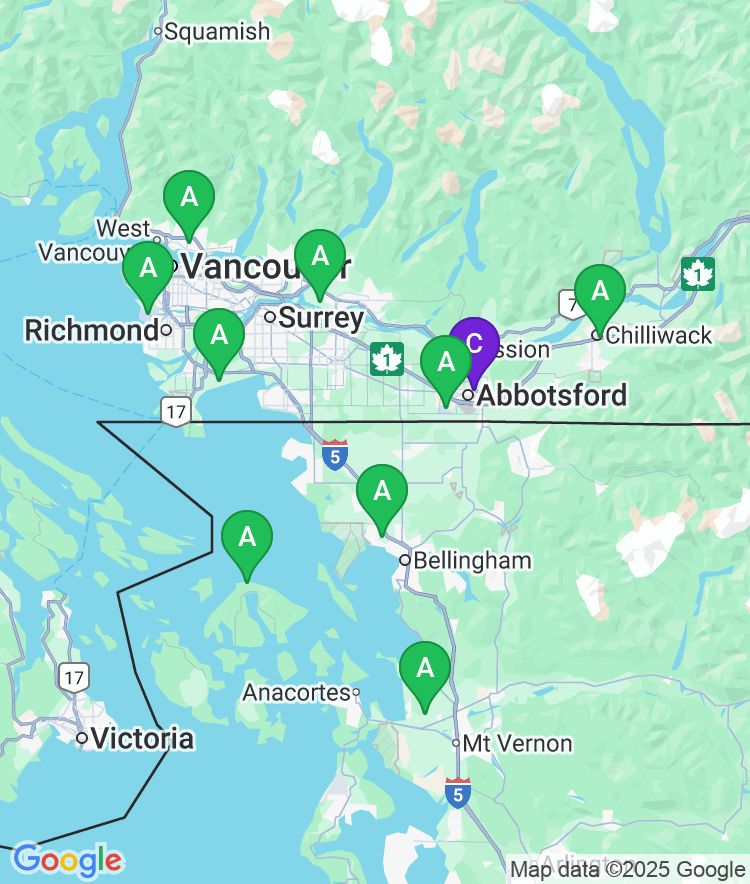 Abbotsford Available Airport Options
